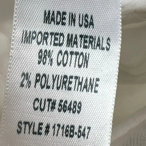 CITIZENS OF HUMANITY White Emerson Distressed White Denim Jeans Plus Size 32 - Picture 6 of 9